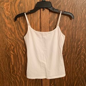Choice by Calvin Klein white cotton spaghetti string tank top undershirt small S